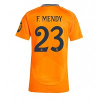 Real Madrid Ferland Mendy #23 Vieraspaita Naiset 2024-25 Lyhythihainen